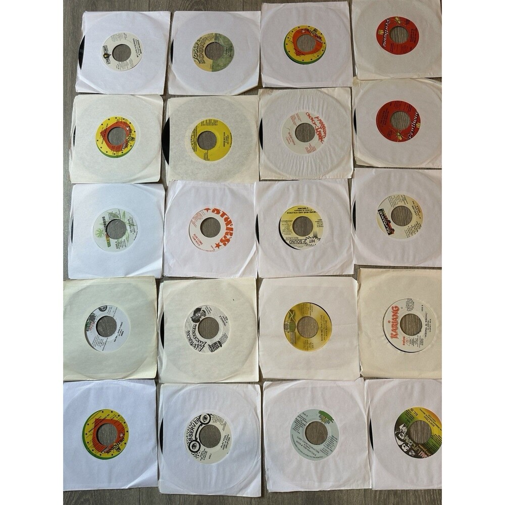 20 Rasta Reggae 45s Roots Dancehall Buju Sizzla Toots Big Youth Ken Boothe